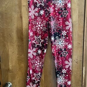 Women’s Festive Snowflake Leggings